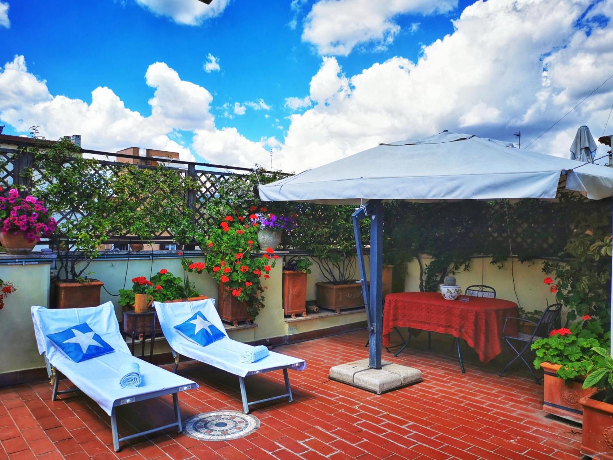 Attic Garden Otel Roma Dış mekan fotoğraf