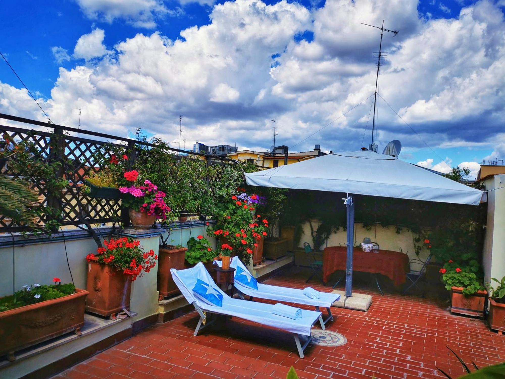 Attic Garden Otel Roma Dış mekan fotoğraf