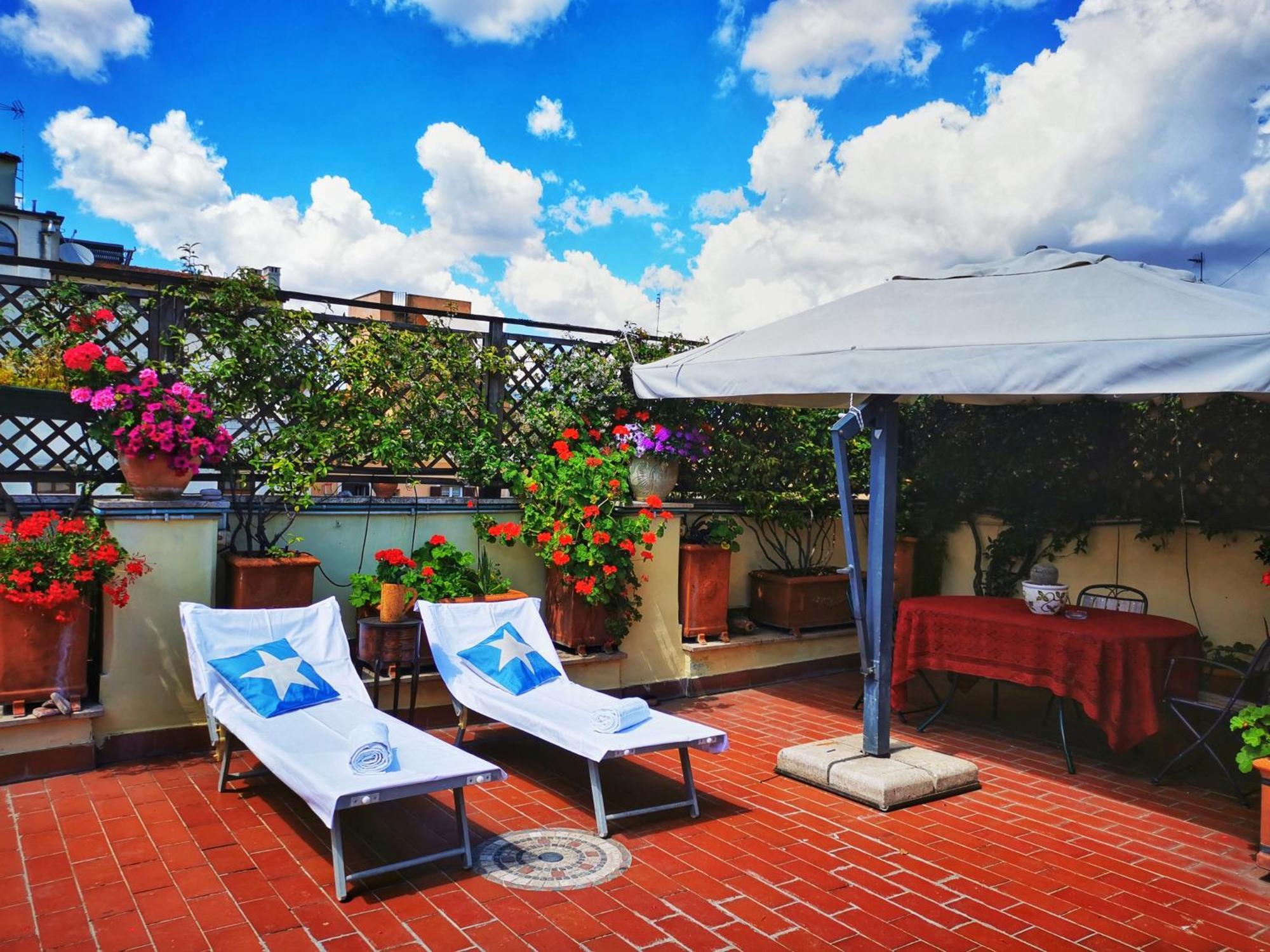 Attic Garden Otel Roma Dış mekan fotoğraf