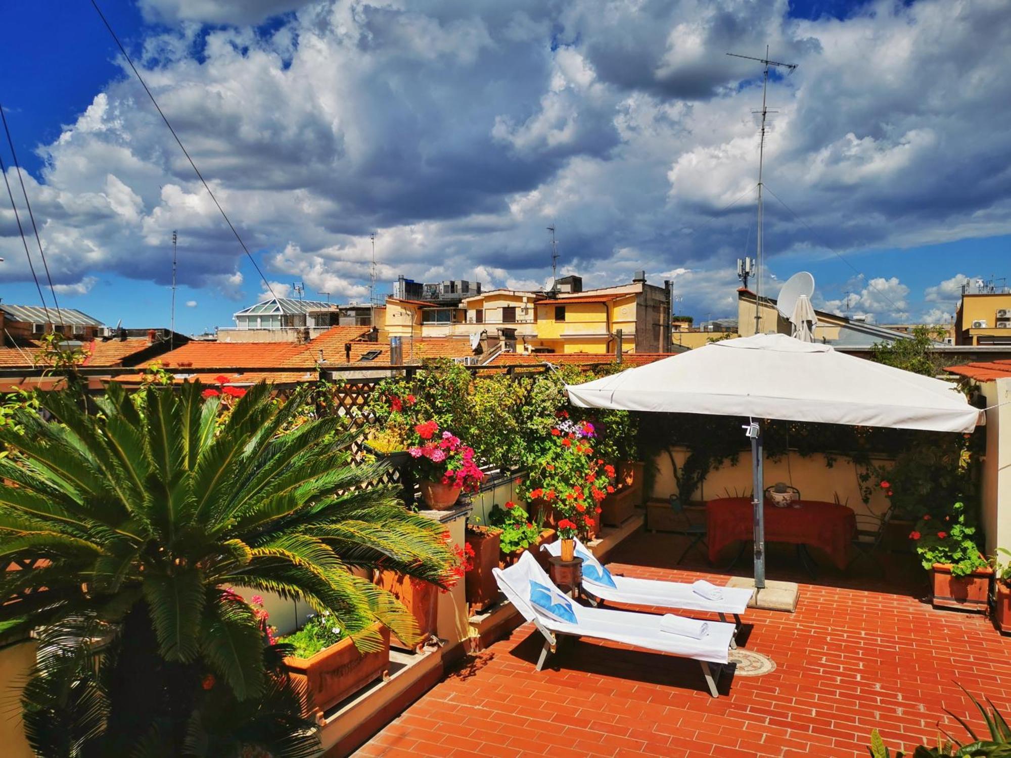 Attic Garden Otel Roma Dış mekan fotoğraf