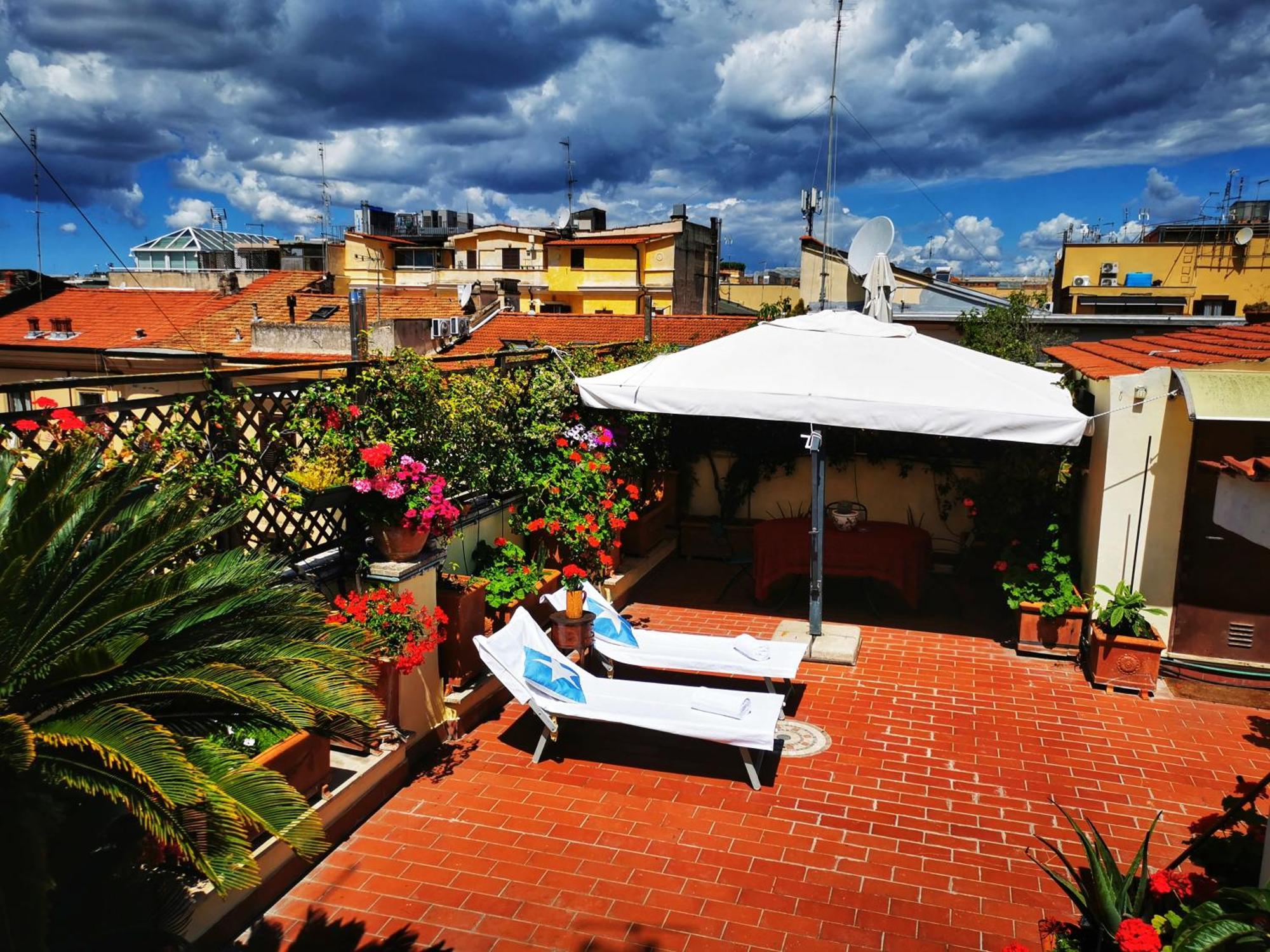 Attic Garden Otel Roma Dış mekan fotoğraf
